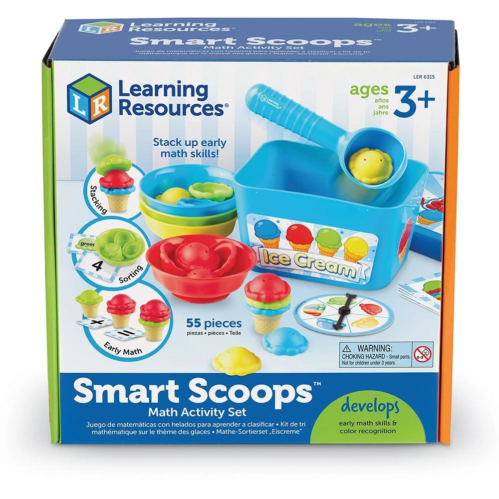 , LRNLER6315, Smart Scoops Math Activity Set, 1 Each, Multi