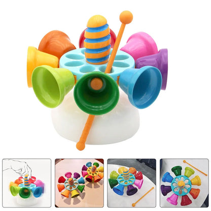 1 Set Baby Percussion Instrument Music Rotating Bell Toy Educational Toy