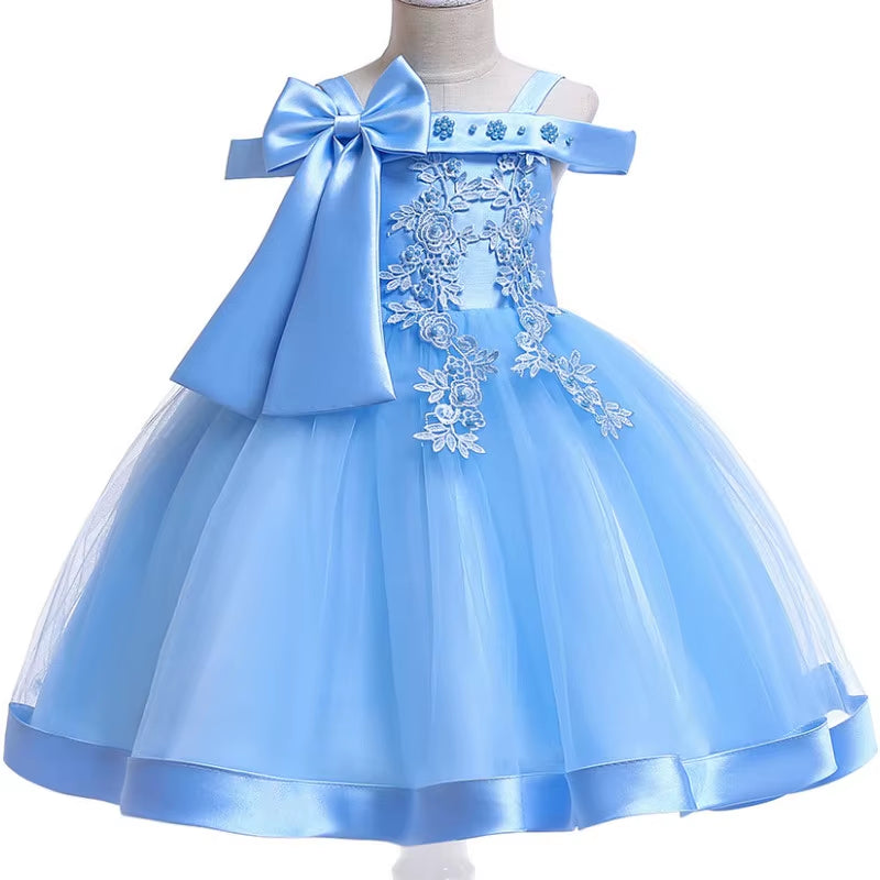 Elegant Summer Flower Girl Dress for Weddings and Special Occasions - Children's Prom Gown and Holiday Attire