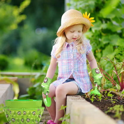 Kids Garden Tools Set, Unique Toddler Gardening Set, Durable Kids Gardening Tools, 7Pcs Garden Set for Kids Toddlers Combo Pack