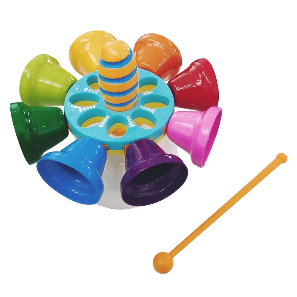 1 Set Baby Percussion Instrument Music Rotating Bell Toy Educational Toy