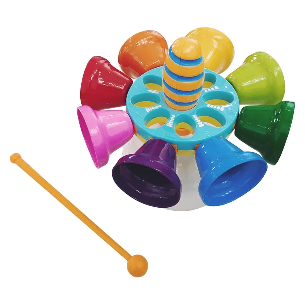 1 Set Baby Percussion Instrument Music Rotating Bell Toy Educational Toy