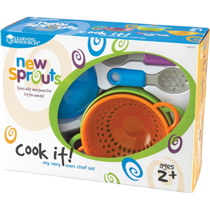 New Sprouts, LRNLER9257, Cook It Play Chef Set, 1 / Set, Multi