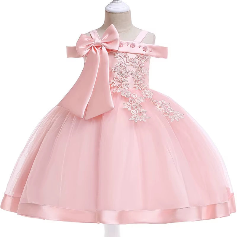 Elegant Summer Flower Girl Dress for Weddings and Special Occasions - Children's Prom Gown and Holiday Attire