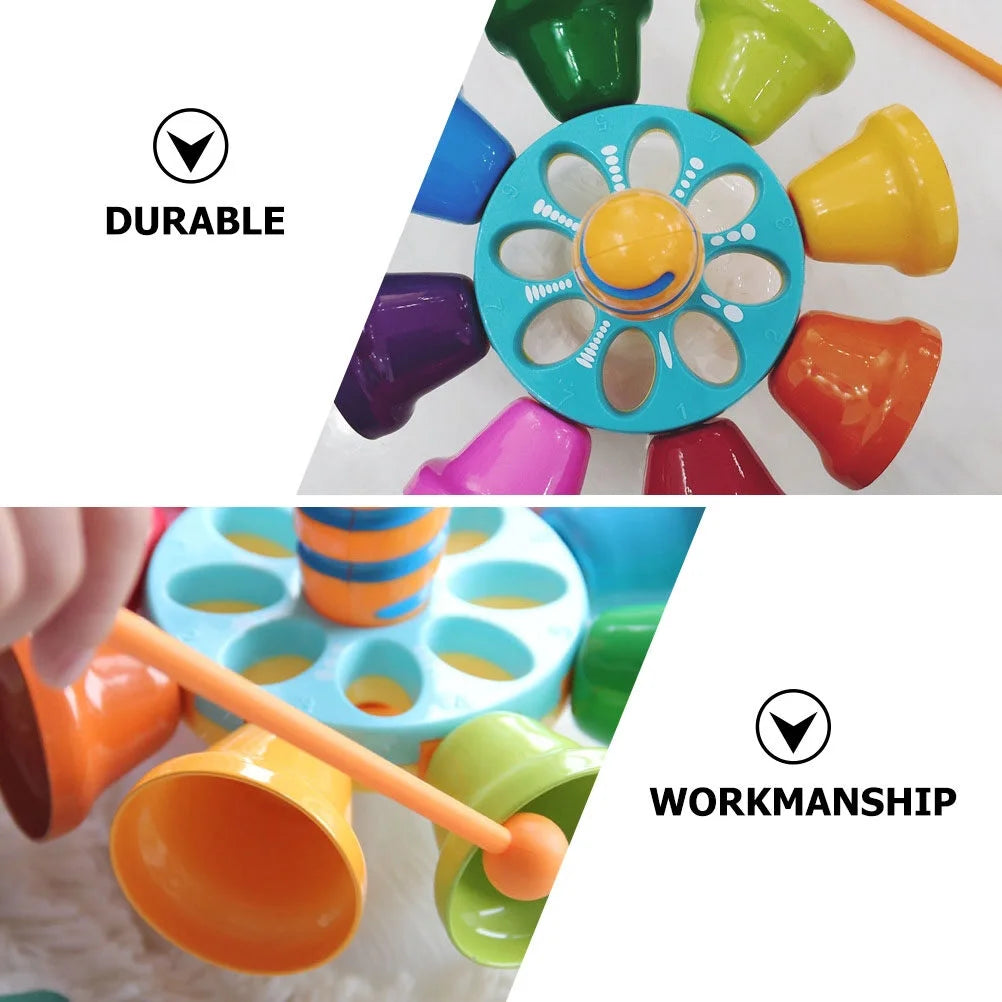 1 Set Baby Percussion Instrument Music Rotating Bell Toy Educational Toy