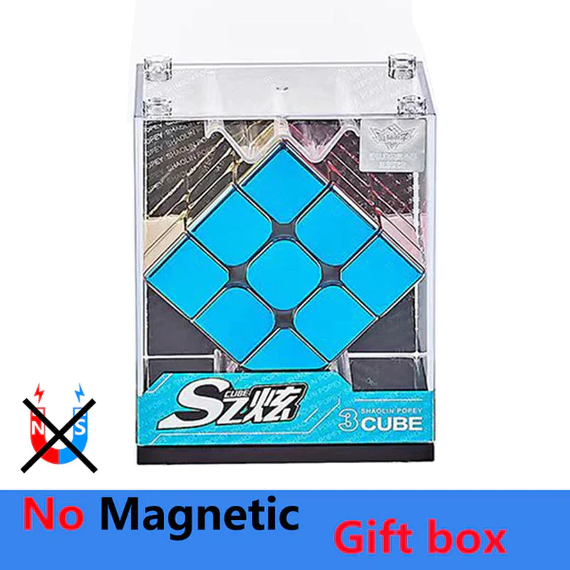 Cyclone Boys Plating 3X3X3 Magnetic Magic Cube Rubick 3X3 2X2 Professional Speed Puzzle 3×3 2×2 Children'S Fidget Toy Rubix Cubo