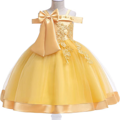 Elegant Summer Flower Girl Dress for Weddings and Special Occasions - Children's Prom Gown and Holiday Attire