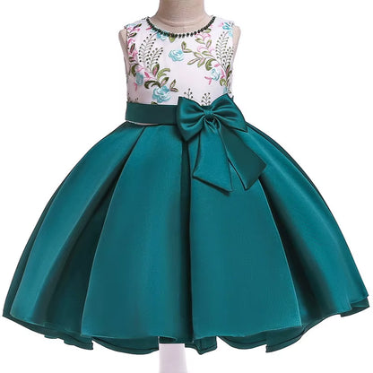 Elegant Summer Flower Girl Dress for Weddings and Special Occasions - Children's Prom Gown and Holiday Attire