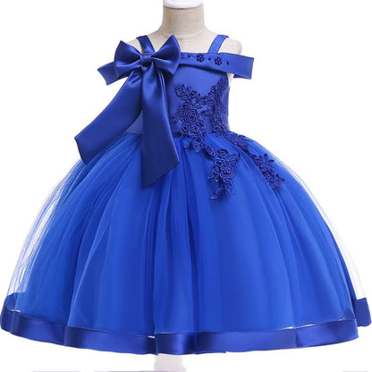 Elegant Summer Flower Girl Dress for Weddings and Special Occasions - Children's Prom Gown and Holiday Attire