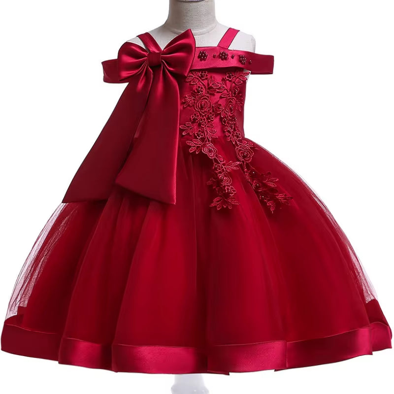 Elegant Summer Flower Girl Dress for Weddings and Special Occasions - Children's Prom Gown and Holiday Attire