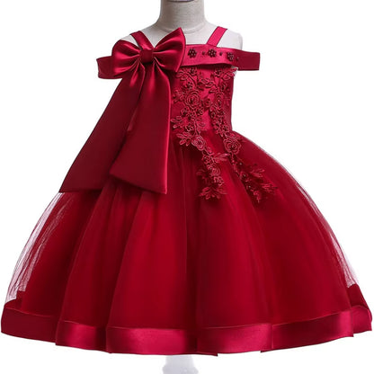 Elegant Summer Flower Girl Dress for Weddings and Special Occasions - Children's Prom Gown and Holiday Attire