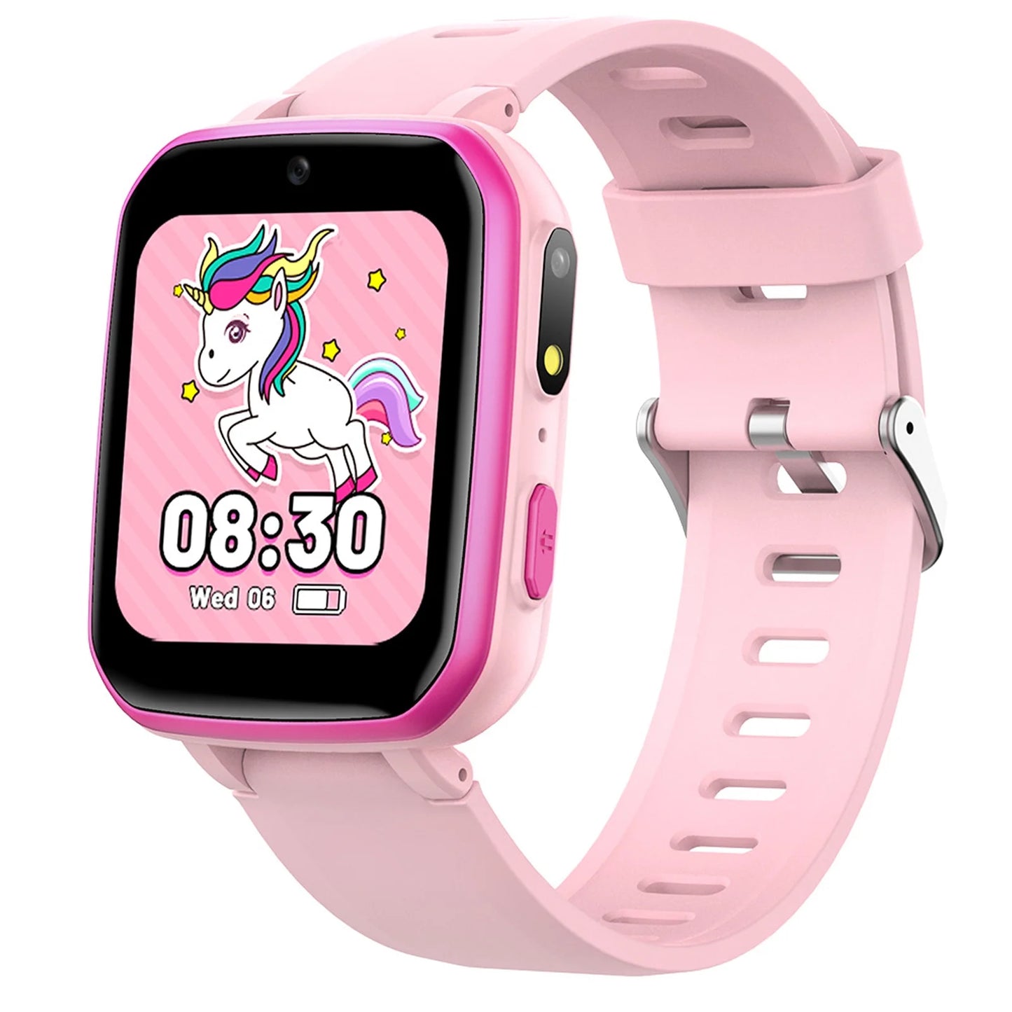 Kids Watch, Waterproof Smart Watch for Girls with Games,Hd Touchscreen Camera Music Player,Birthday Gifts Toy for Girls,Pink